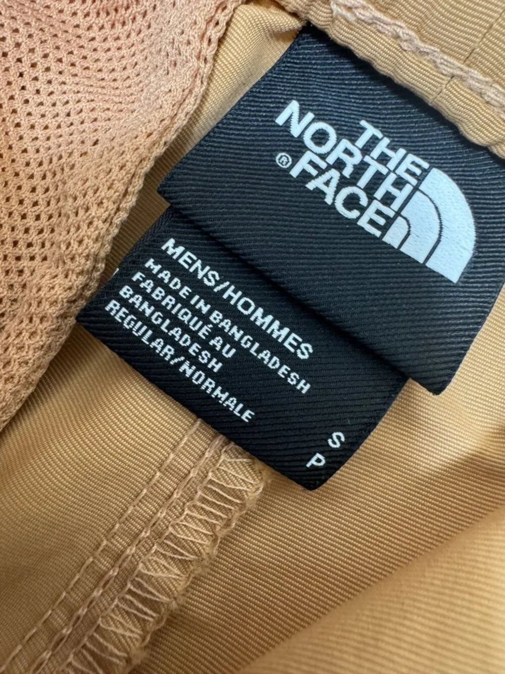 The North Face Jogger Hiking Pants Mens Small S 100% Nylon Utility Outdoor Tan